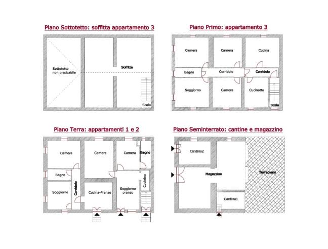 Anteprima foto 5 - Rustico/Casale in Vendita a Montecarotto (Ancona)
