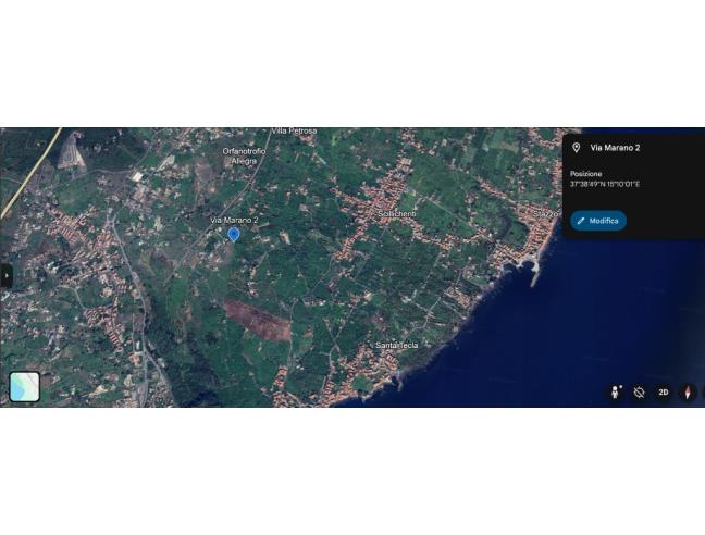 Anteprima foto 1 - Terreno Agricolo/Coltura in Vendita a Acireale - Santa Tecla