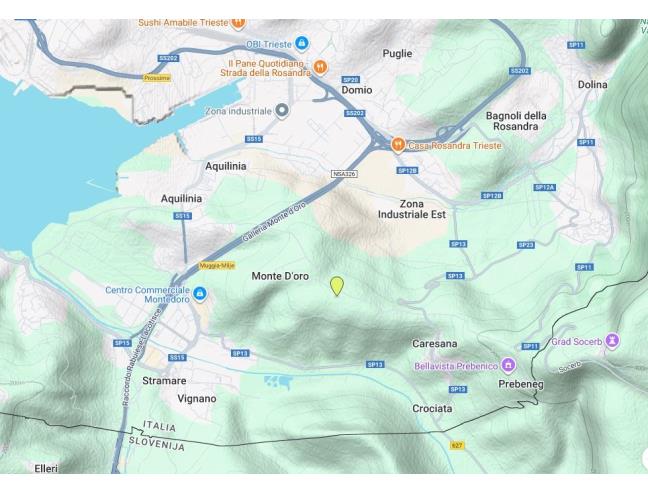 Anteprima foto 4 - Terreno Agricolo/Coltura in Vendita a San Dorligo della Valle - Dolina - Caresana
