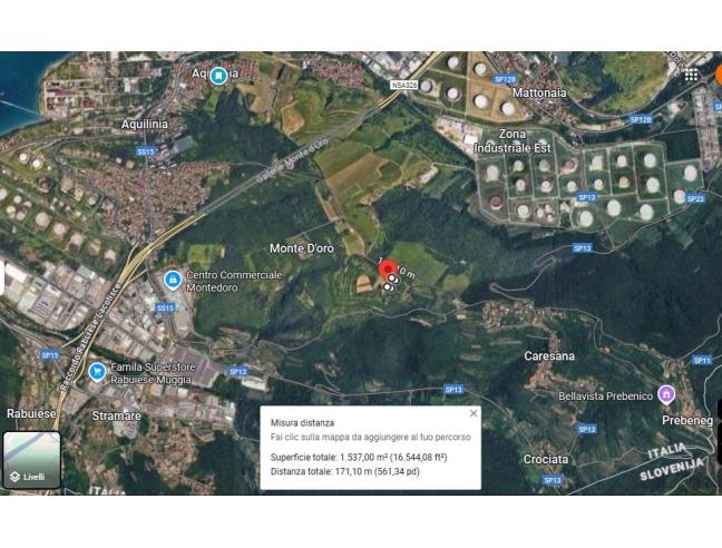 Anteprima foto 6 - Terreno Agricolo/Coltura in Vendita a San Dorligo della Valle - Dolina - Caresana