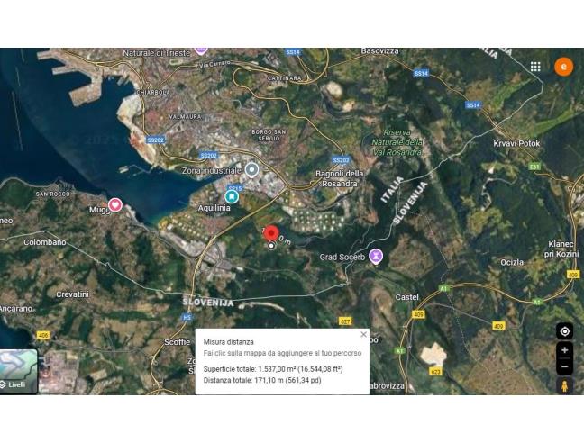 Anteprima foto 7 - Terreno Agricolo/Coltura in Vendita a San Dorligo della Valle - Dolina - Caresana