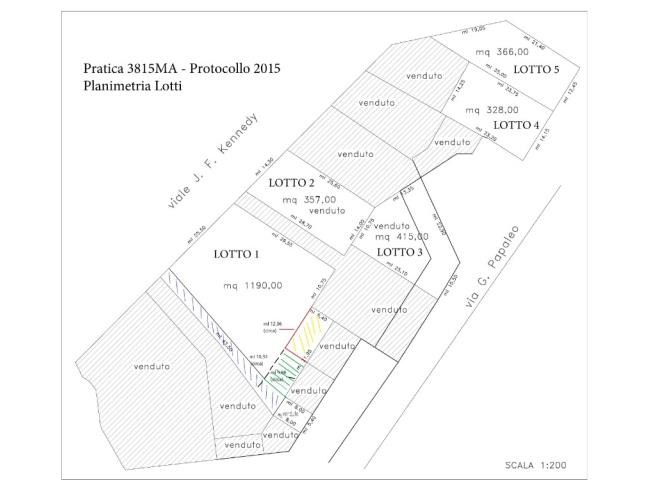 Anteprima foto 1 - Terreno Edificabile Residenziale in Vendita a Bagnolo del Salento (Lecce)