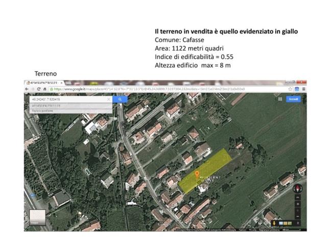 Anteprima foto 6 - Terreno Edificabile Residenziale in Vendita a Cafasse (Torino)