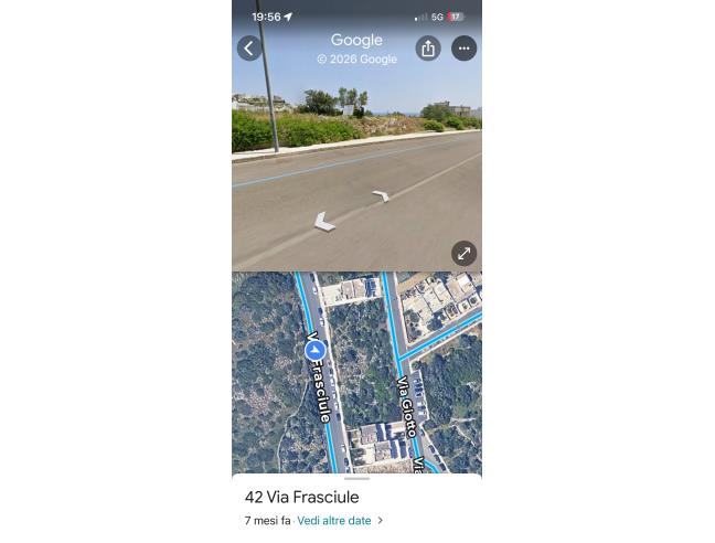 Anteprima foto 6 - Terreno Edificabile Residenziale in Vendita a Castro (Lecce)