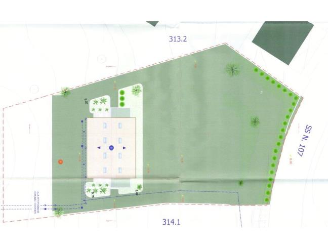 Anteprima foto 4 - Terreno Edificabile Residenziale in Vendita a Rende - Arcavacata