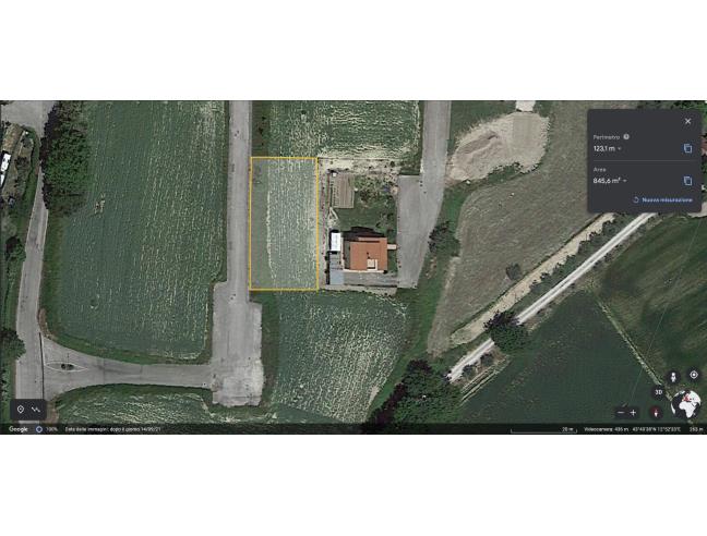 Anteprima foto 4 - Terreno Edificabile Residenziale in Vendita a Sant'Ippolito (Pesaro e Urbino)