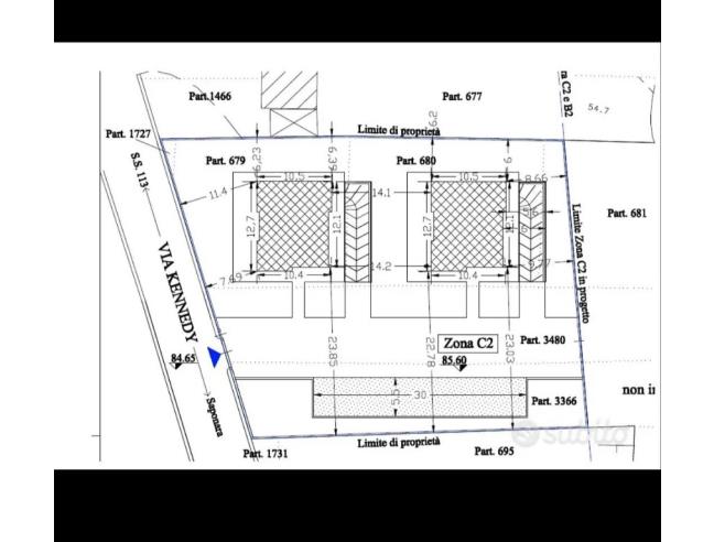 Anteprima foto 2 - Terreno Edificabile Residenziale in Vendita a Saponara (Messina)