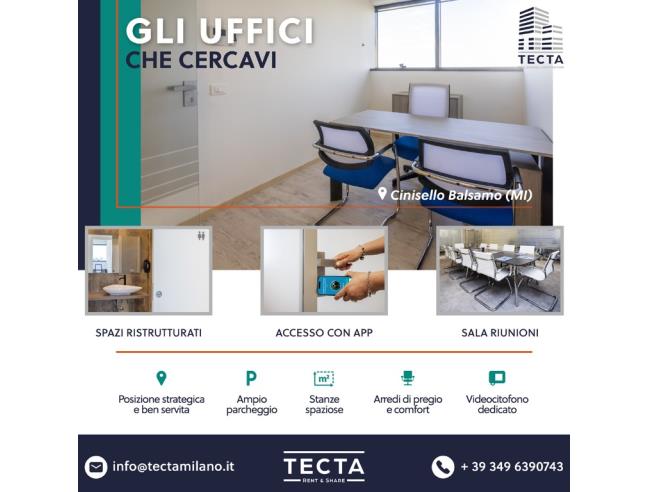 Anteprima foto 3 - Ufficio in Affitto a Cinisello Balsamo (Milano)