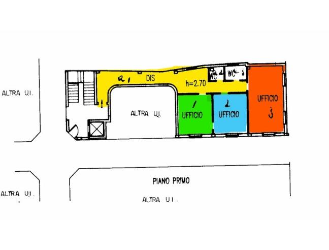 Anteprima foto 6 - Ufficio in Affitto a Gallarate (Varese)