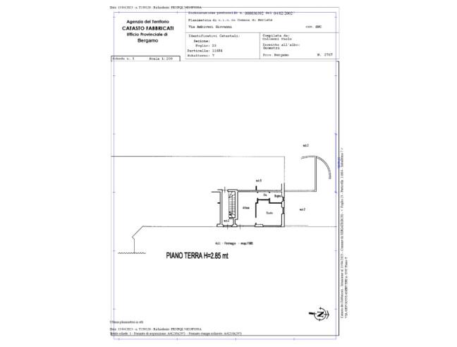 Anteprima foto 1 - Ufficio in Affitto a Seriate (Bergamo)