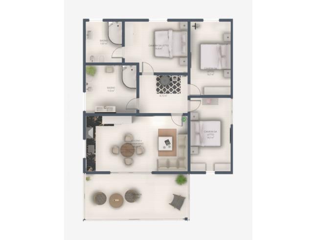 Anteprima foto 4 - Villa in Vendita a Giba (Sud Sardegna)