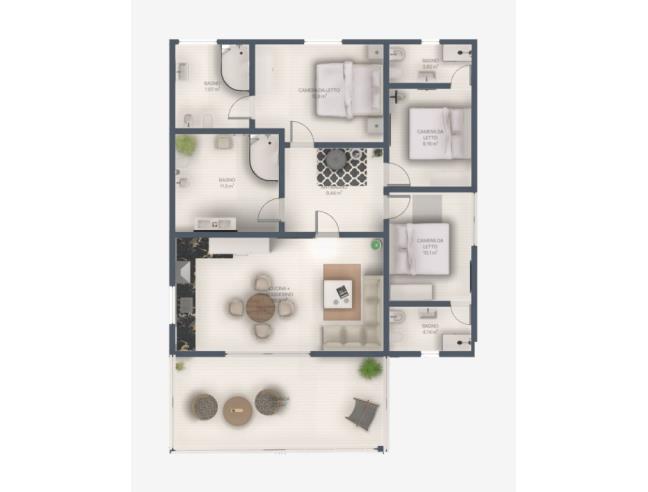 Anteprima foto 5 - Villa in Vendita a Giba (Sud Sardegna)