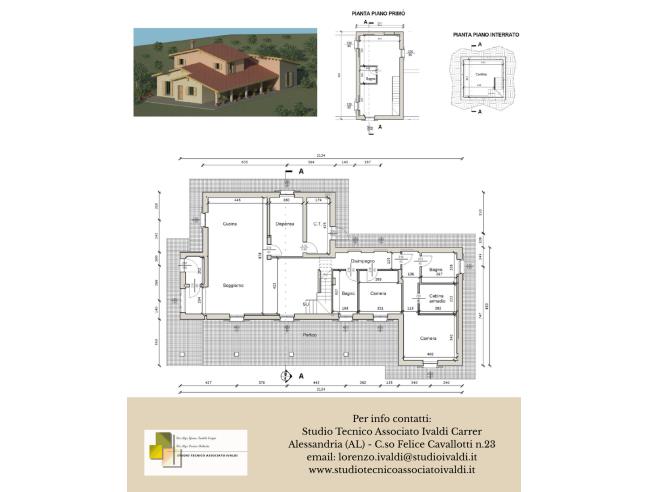 Anteprima foto 8 - Villa in Vendita a Melazzo (Alessandria)