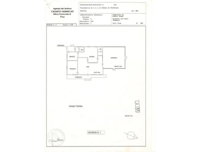Anteprima foto 6 - Villa in Vendita a Vecchiano - Bufalina
