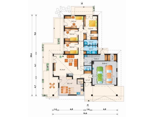 Anteprima foto 3 - Villa in Vendita a Villanova Tulo (Sud Sardegna)