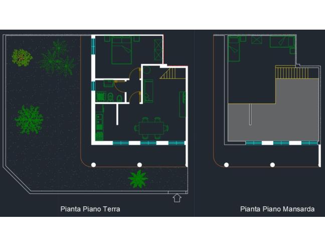 Anteprima foto 8 - Villetta a schiera in Affitto a Falcone (Messina)