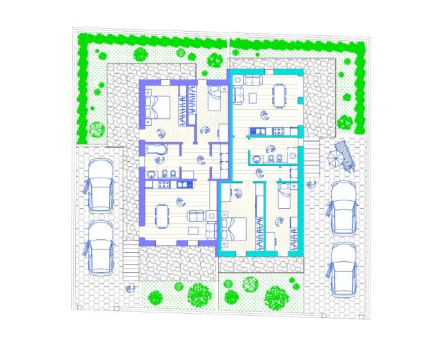 Anteprima foto 2 - Villetta a schiera in Vendita a Albano Vercellese (Vercelli)