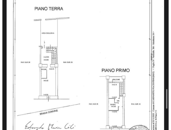 Anteprima foto 8 - Villetta a schiera in Vendita a Carpaneto Piacentino - Ciriano