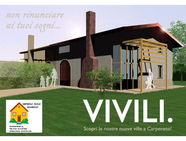 Anteprima foto 1 - Villetta a schiera in Vendita a Carpeneto - Villa