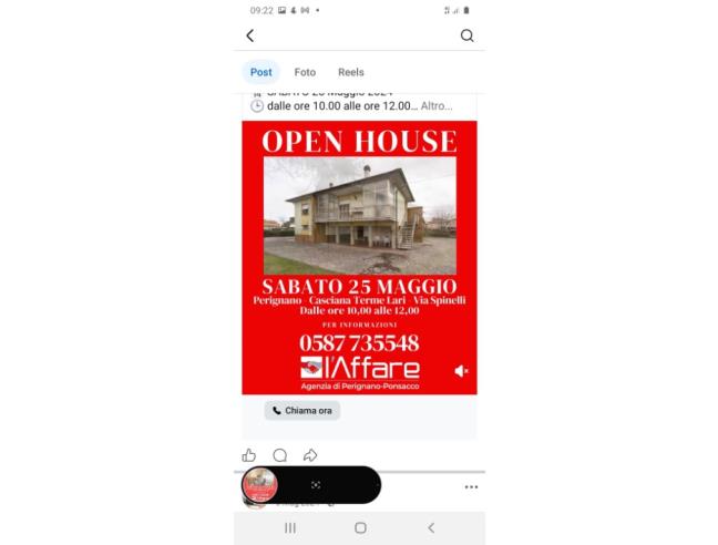 Anteprima foto 2 - Villetta a schiera in Vendita a Casciana Terme Lari - Perignano