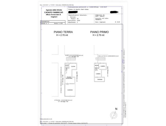Anteprima foto 2 - Villetta a schiera in Vendita a Quartu Sant'Elena (Cagliari)