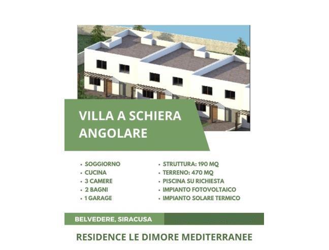 Anteprima foto 1 - Villetta a schiera in Vendita a Siracusa - Belvedere